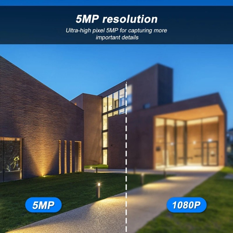 Sansco 5MP IP Wireless WIFI CCTV PTZ Camera Smart Home