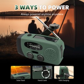 WVL 7400mWh Emergency Weather Radio
