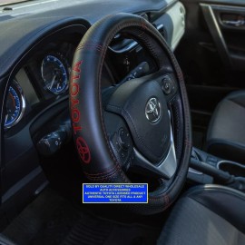 Plasticolor  Black Toyota Steering Wheel Cover Protection UV Protection Protect