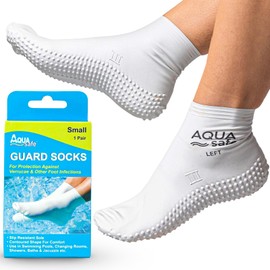 Aquasafe Guardsocks Verruca Socks For Kids Swimming | Swimming Socks Kids Size 12.5 - Adult 2 | Small Verruca Sock | Swimming Socks | Swim Socks for kids