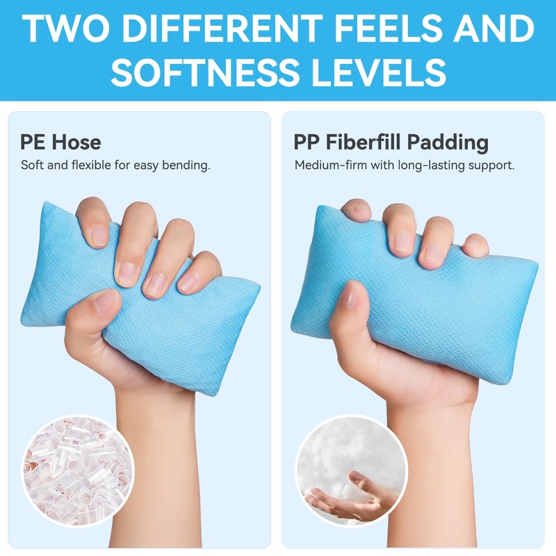Portable Palm Grip Protector/Hand Contracture Cushion (2 Pack) with Adjustable