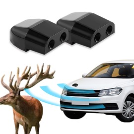 QZTYTY 2PCS Deer Whistles for Car, Deer Horns for Cars, Automotive Deer Warning Whistle Devices, Universal Whistle Save a Deer Avoids Collisions Animal Alert Car Accessories Fit Vehicles, Trucks, SUVs