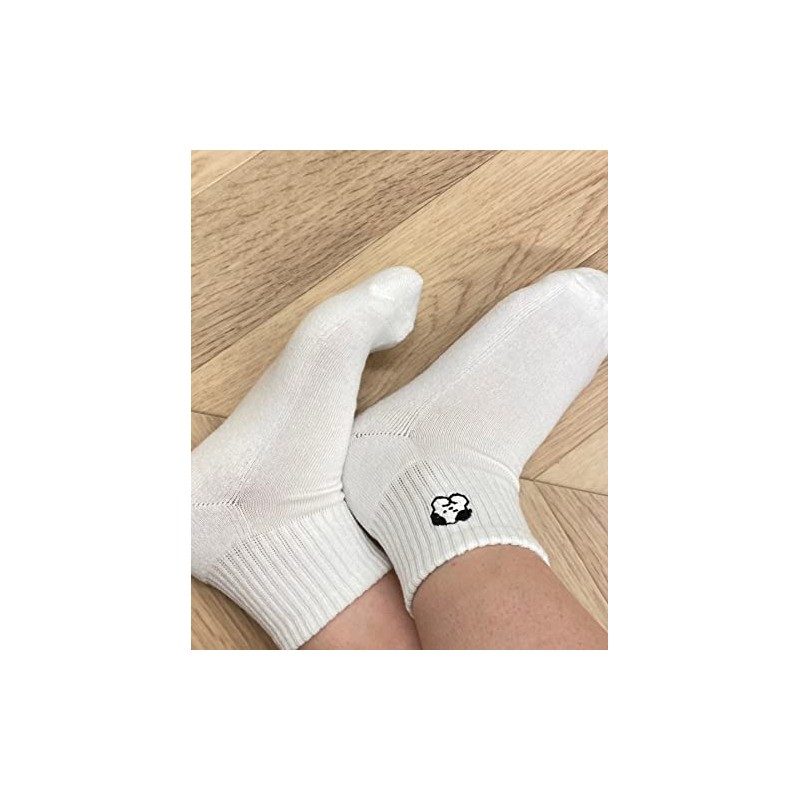 Wigo Women's Socks, Ankle Socks, Foot Cover, Short, Socks, School,