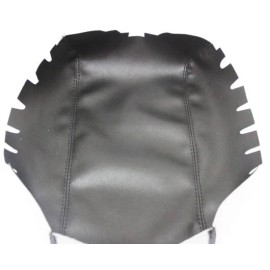Kar Designers Fits 02-10 Lexus SC 430 Black Synthetic Leather Center Console Lid Armrest Cover