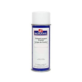 Mohawk Finishing Products M104-F224 Colored Lacquer Enamel, 13 oz, Black Flat