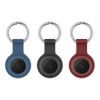 STEREN 3 Cubiertas de silicón para POD-TAG1, POD-TAG3, Azul/Negra/roja