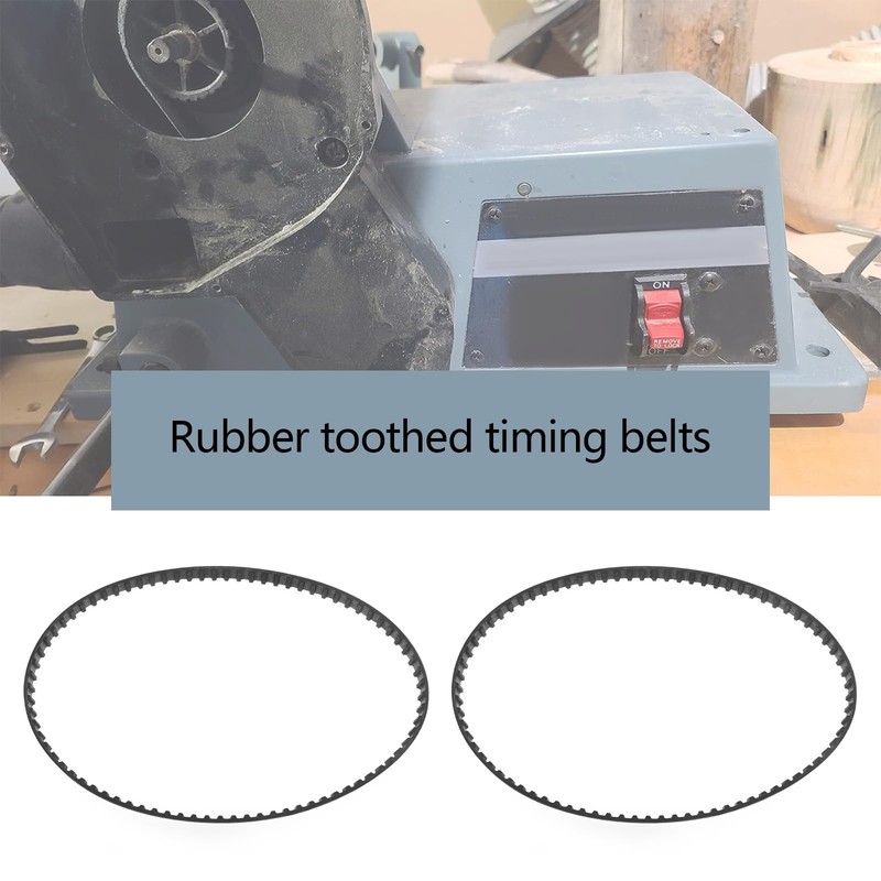 VGOL 2pcs 160XL 037 Timing Belt 80 Teeth 10mm Width