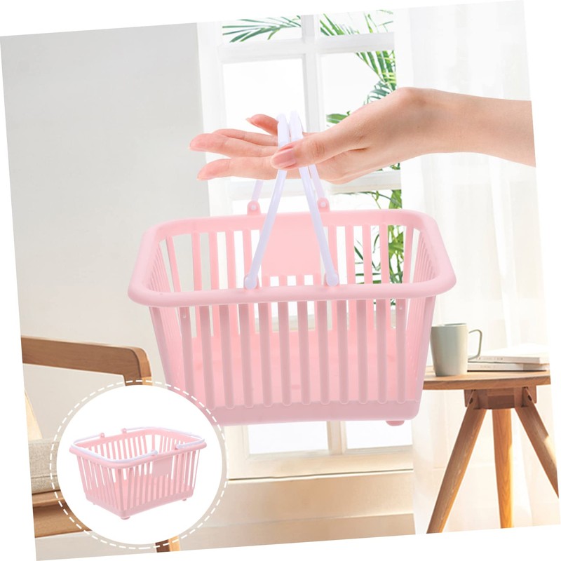 KOMBIUDA 3pcs Small Storage Baskets with Handles Versatile Organizers for