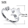 S925 Sterling Silver Always In My Heart Cremation Urn Ring