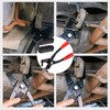 Shengsenfu 10" Exhaust Hanger Removal Pliers and 2 Hole Exhaust