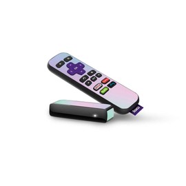 MightySkins Skin Compatible with Roku Express Remote - Cotton Candy | Protective, Durable, and Unique Vinyl Decal wrap Cover | Easy to Apply, Remove, and Change Styles | Made in The USA