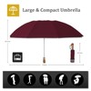 Pioggistar Windproof Umbrella for Men and Women, Inverted Umbrellas 10