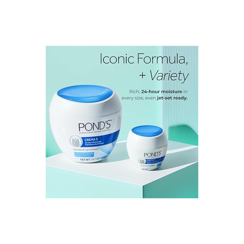 Pond's Nourishing Moisturizing Cream, Crema S 14.1 oz