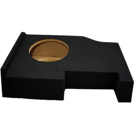 American Sound Connection ASC GM1X10-CREW14UP Compatible with GMC Sierra 2014 - UP Crew Cab Truck Single 10" Sub Box Subwoofer Enclosure