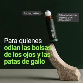 TENSOR Roll On | Serum con Niacinamida Antiarrugas | Hidratante Facial Eficaz para Hombre | Revitaliza y Reafirma Piel en un Kit Skincare Masculino Co