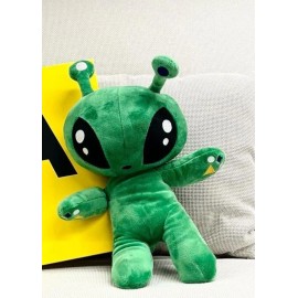 Ikea AFTONSPARV Collection Kids Soft Toy Alien, Green 13½" Shipping from the USA