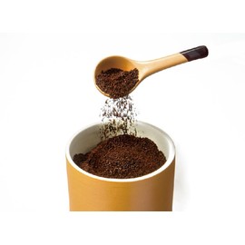 Ishigaki Dry Pot 10.1 fl oz (300 ml) with Spoon, Orange