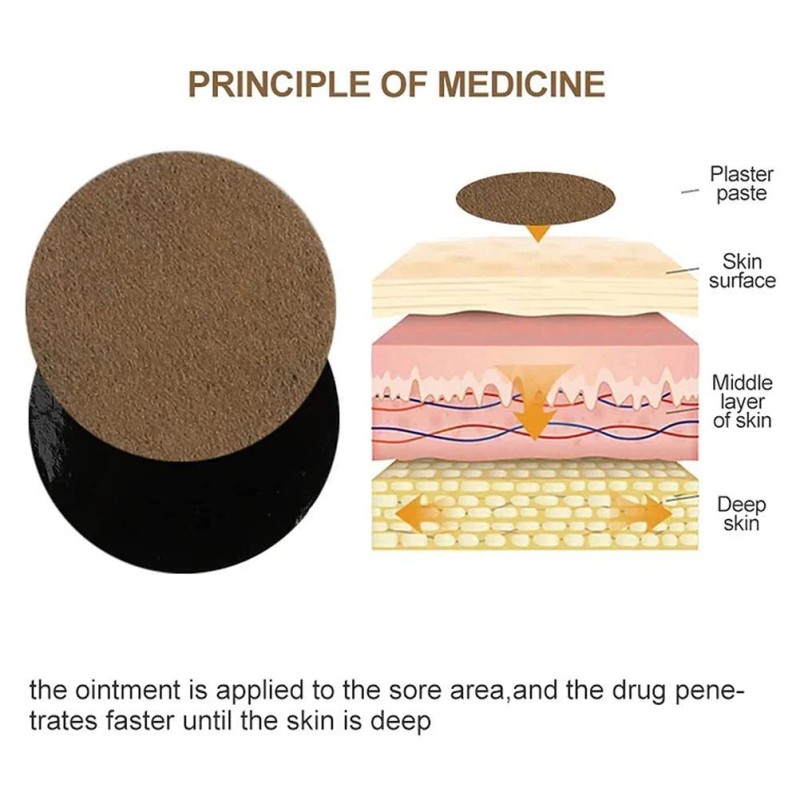 Tinnitus Patch Ear Hearing Loss Sticker Herbal Extract Plaster Health