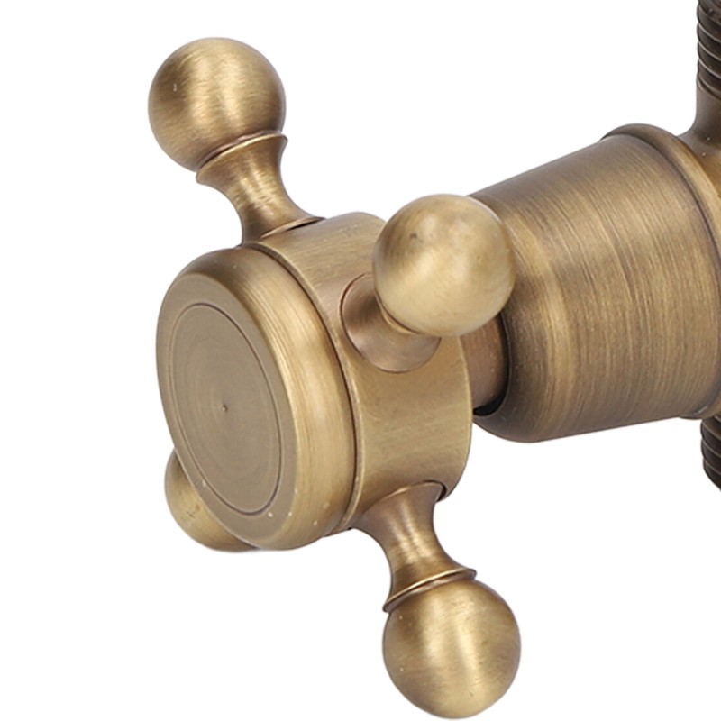 Angle Valve Vintage Style Brass High Hardness Good Sealing Cold