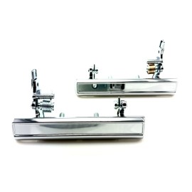 Aftermarket Products NEW Outside Door Handle Set Left & Right LH RH CHROME for 75-81 CAMARO FIREBIRD