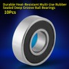 Asixx Bearings 6001-2RS High Temperature Resistant Ball Bearings (Inner Diameter