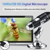 Digital Microscope 1600X USB Charging Handheld Magnifier Endoscope Camera 8