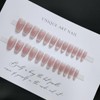 FINGOOO Nail Tips, Magnetic Type, 24 Pieces Included, Double Sided
