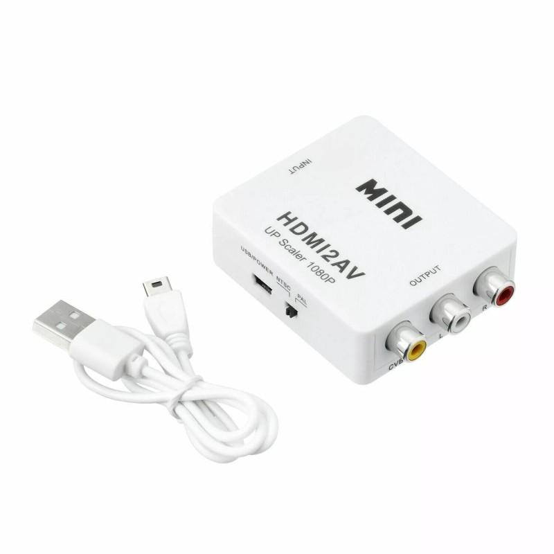 Miniduino HDMI2AV Mini Converter HDMI To AV Adapter HDMI to