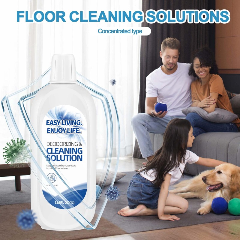 homeazy 2L Hard Floor Cleaning Solution for Tineco iFLOOR Series