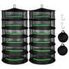 iPower 2ft 6-Layer Drying Rack Breathable Mesh Hanging Dryer with