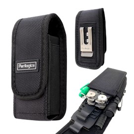 Leatherman Tool Sheath Replacement by Perilogics. Magnetic Closure Pouch Fits Wave Plus, Wingman, Charge, Surge, Super Tool 300, Signal, Free P2 P4. Fits Tool 4 to 4.5 inch in Length.
