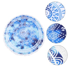 BESPORTBLE Quick-Drying Beach Towel Microfiber Multi-Function Travel Towel for Swimming Camping and Outdoor Activities Eye-catching Design Tassels