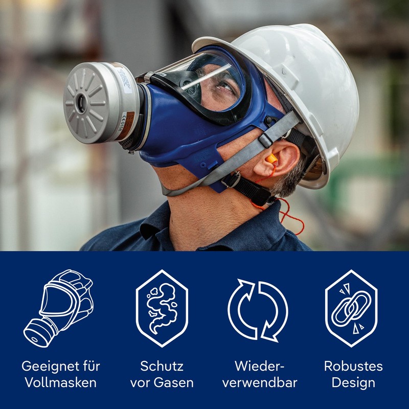 Dräger Respiratory protection combination filter Rd40 1140 AX