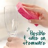 Scotch-Brite Gentle Clean Delicate Scrub Sponges, For Washing Dishes and