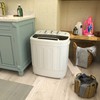 SEGAWE Compact Top Load Twin Tub Washer & Dryer with