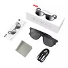 XO Men Smart Glasses Polarized Sunglass Audio Speakers Bluetooth Call
