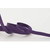 Berisfords Double FACE Poly Satin Ribbon, BlackBerry, 7 mm