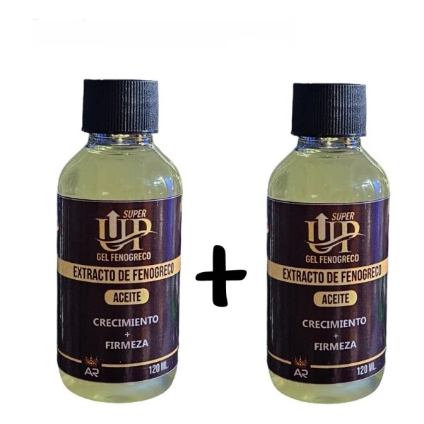 Fenogreco Aceite Super Up Pack X2 Extracto Fenogreco 100%nat Neutra
