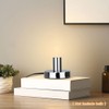 Helunsi Industrial Table Lamp Base, Silver E26 E27 Lamp Base