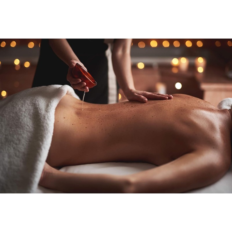 8 Oz Pure and Natural Basil in Jojoba Massage Oil