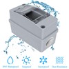 Luabue Surface-Mounted Fuse Box IP65 Waterproof Distribution Box Surface-Mounted for