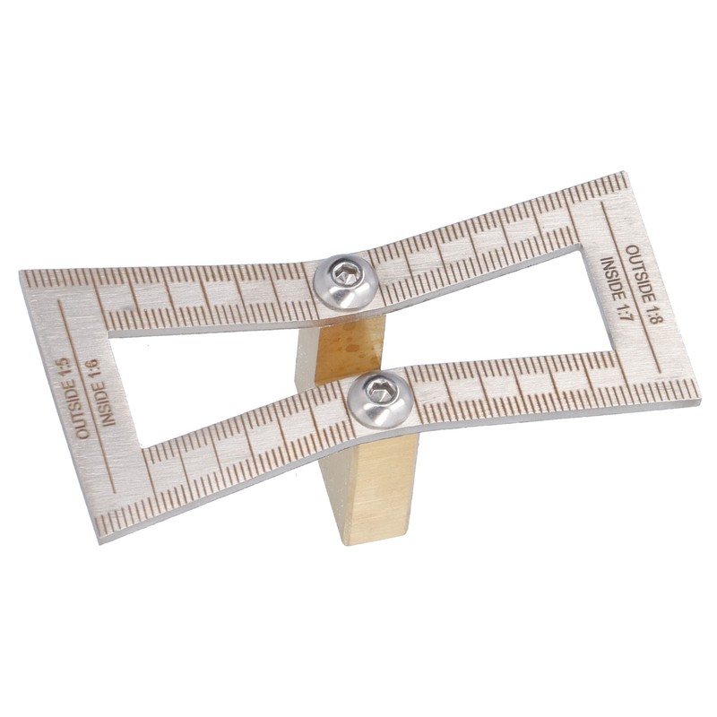 Dovetail Marker Woodworking Dovetail Scribing Gauge Measuring Tool with 1:5/1:6/1:7/1:8