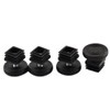 uxcell 4 Sets Office Desk Adjustable Leveling Foot 24mm x