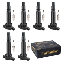 Set of 6 Ignition Coil Pack and Spark Plugs Fits for 4.0 V6 2005-2015 Toyota Tacoma, 2007-2009 Toyota FJ Cruiser, 2003-2009 Toyota 4Runner, 2005-2011 Toyota Tundra Replaces UF495 5C1419 90919-A2001