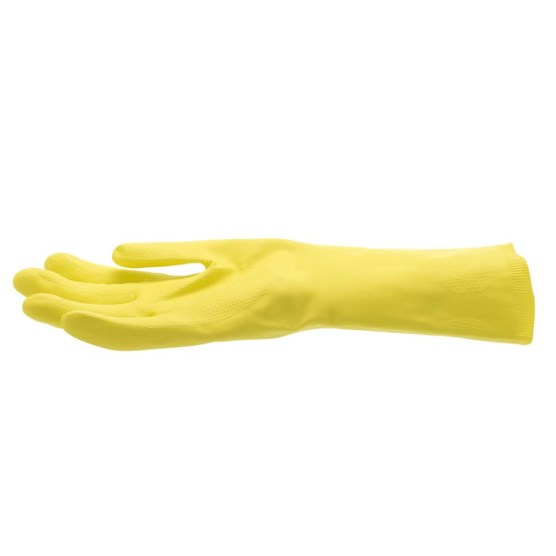 Spontex Everyday Rubber Gloves, One Pair of Gloves, Yellow, M