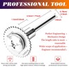 PVC Pipe Inside Cutter,1/4" Hex Shank,1/8" Round Shank,1/4" Round Shank,Plumbing