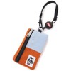 Chums Commuter Pass Case Sweat Nylon, Sax/Orange