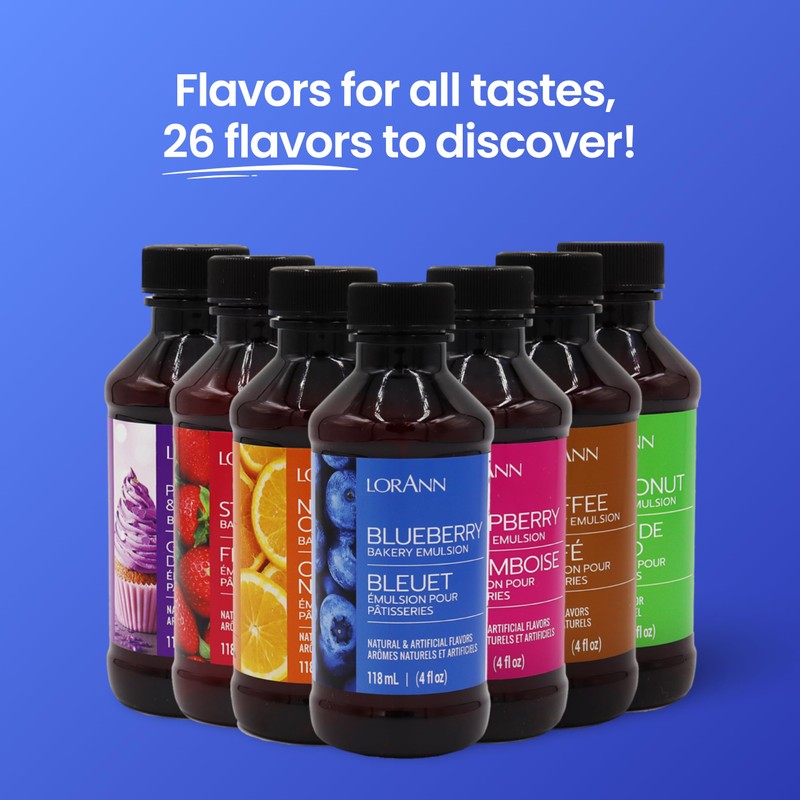 Lorann Oils Blueberry Bakery Emulsion: Realistic Blueberry Flavor, Perfect for