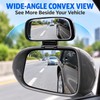 Car Blind Spot Mirror for Driving – Adjustable Wide-Angle Convex