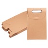uxcell 32 Pcs Kraft Paper Gift Bags, Stand Up Gift